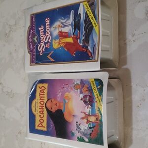 1996 McDonald's Walt Disney Masterpiece Pocahontas and Sword in the Stone